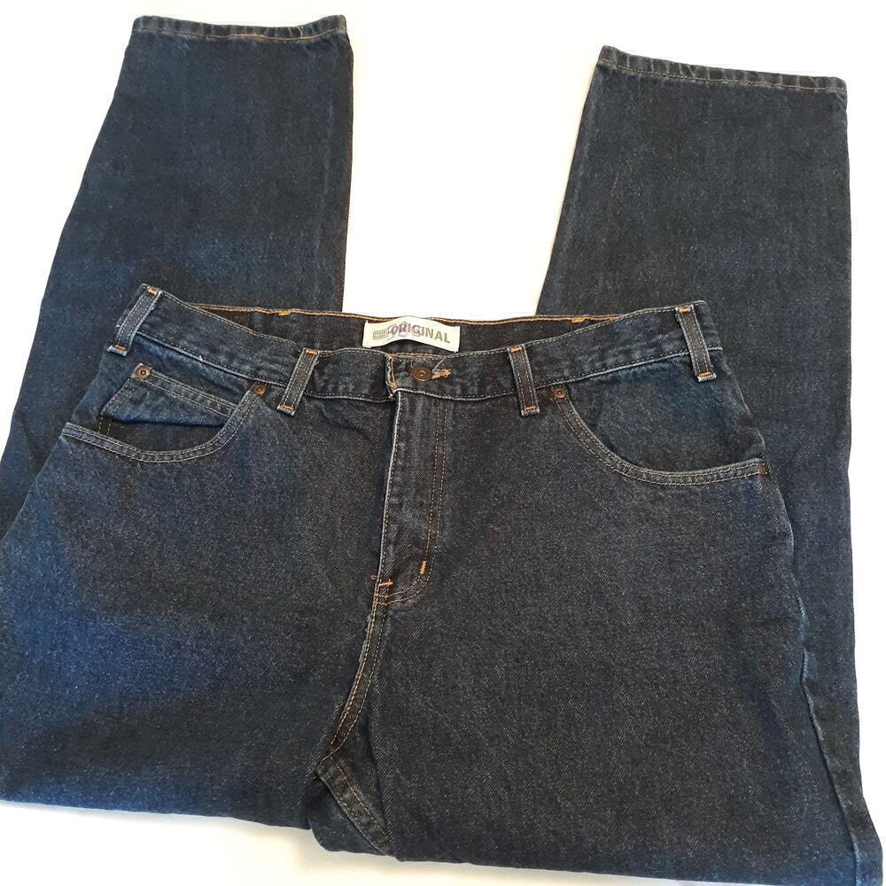 Men's Faded Glory Work Pant Jeans 38x32 Barely Used Excellent Condition Thick